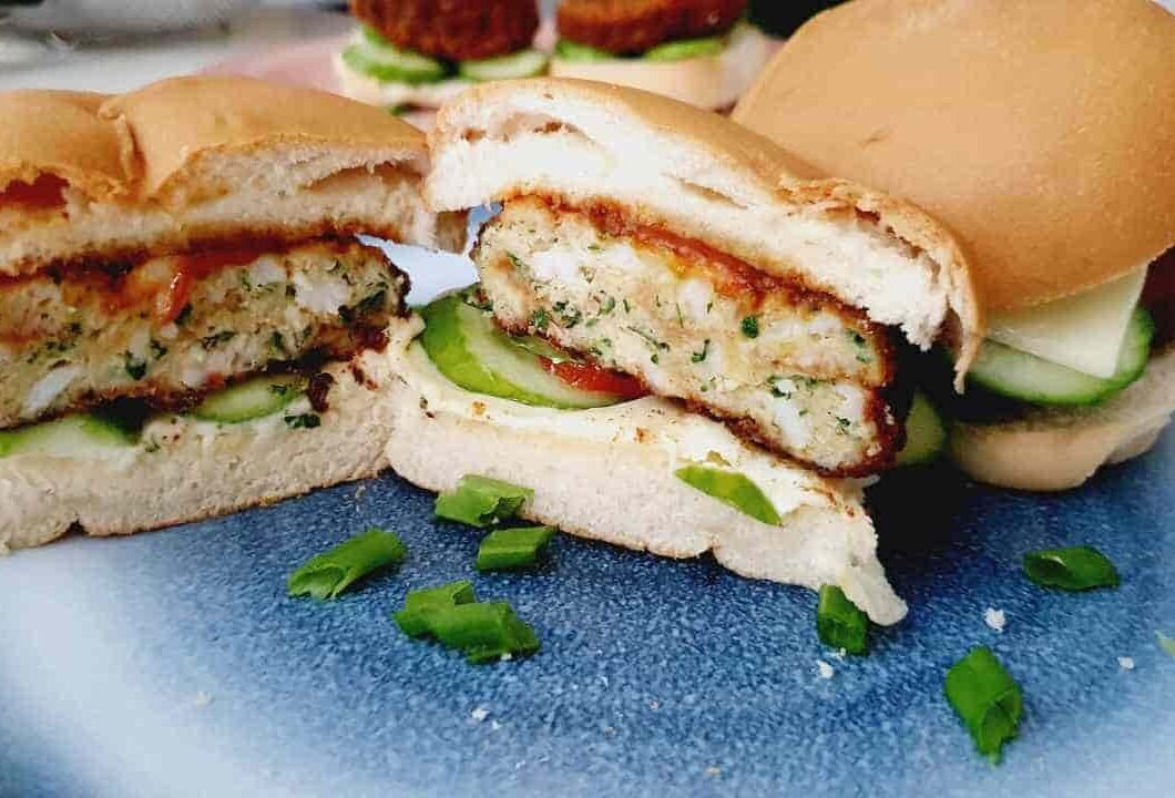 prawn Burger patties