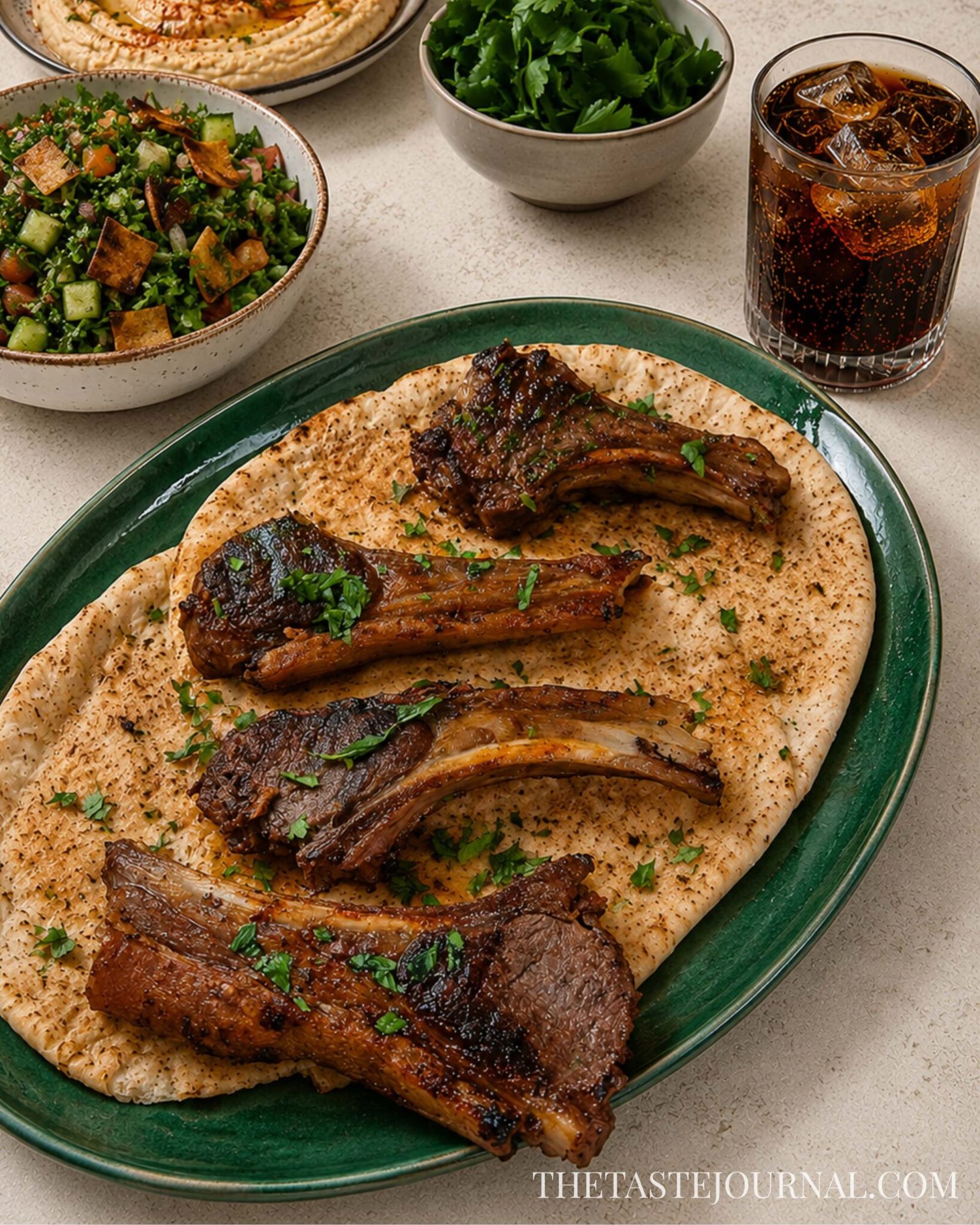 Middle Eastern Grilled Lamb Chops