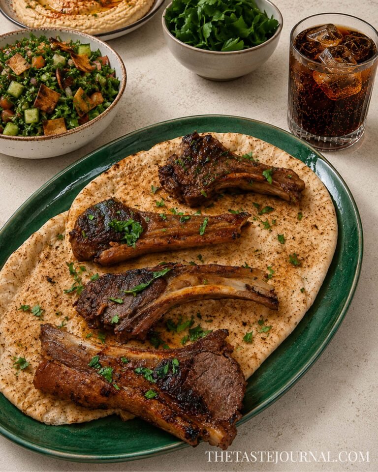 Middle Eastern Grilled Lamb Chops