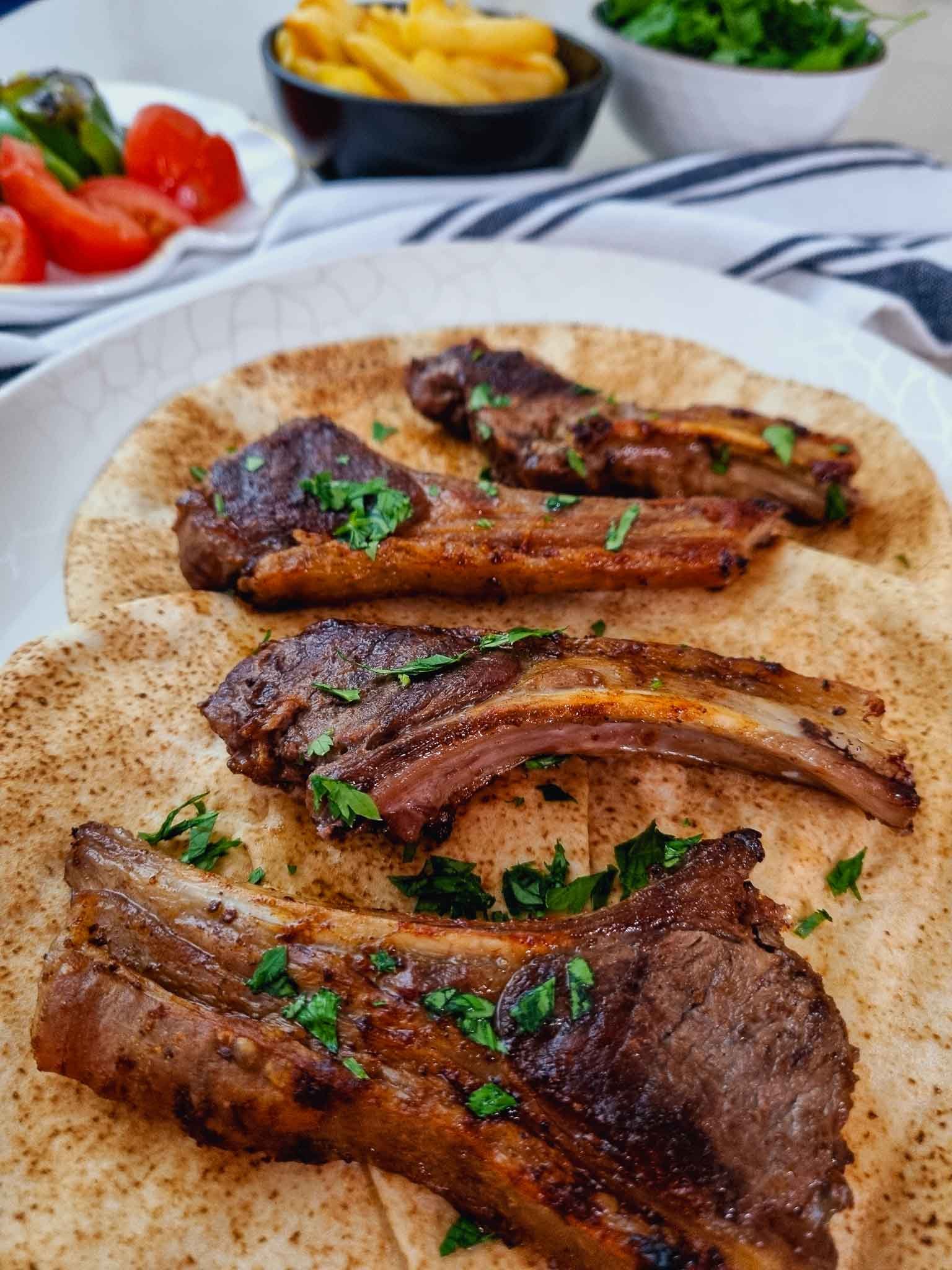 grille lamb chops