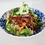 presentation of noodles