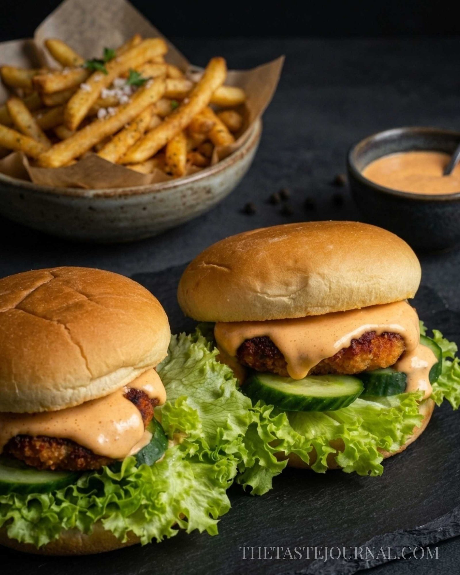 shrimp burger