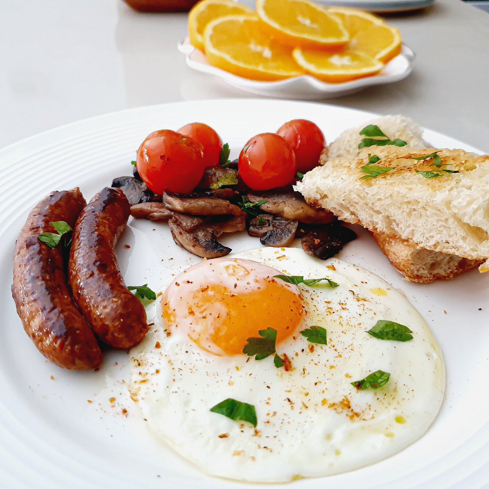 sunny side up eggs