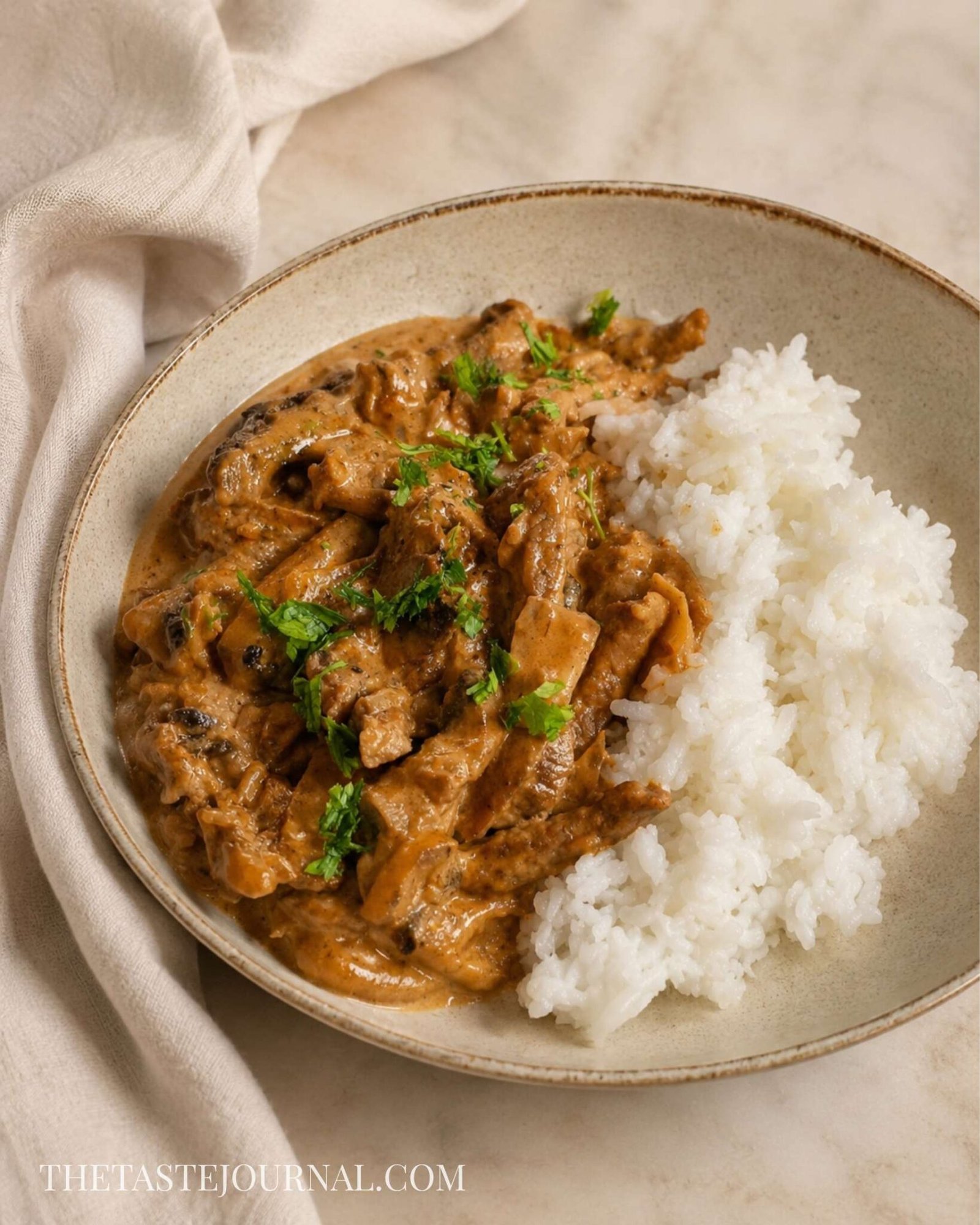 Beef Stroganoff