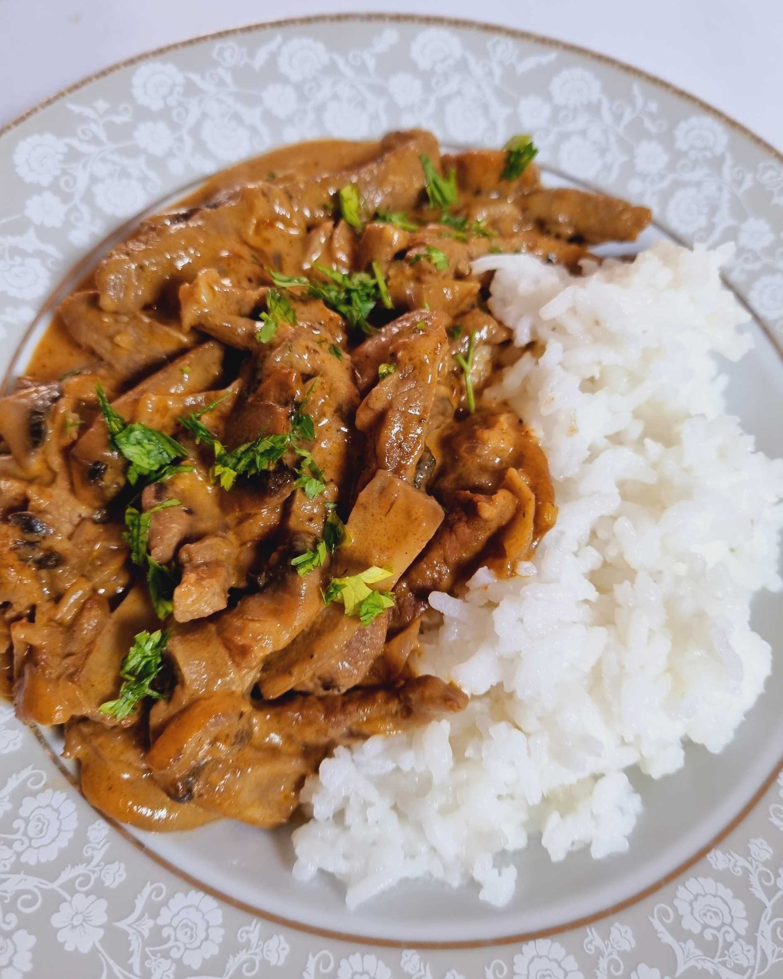 Beef Stroganoff