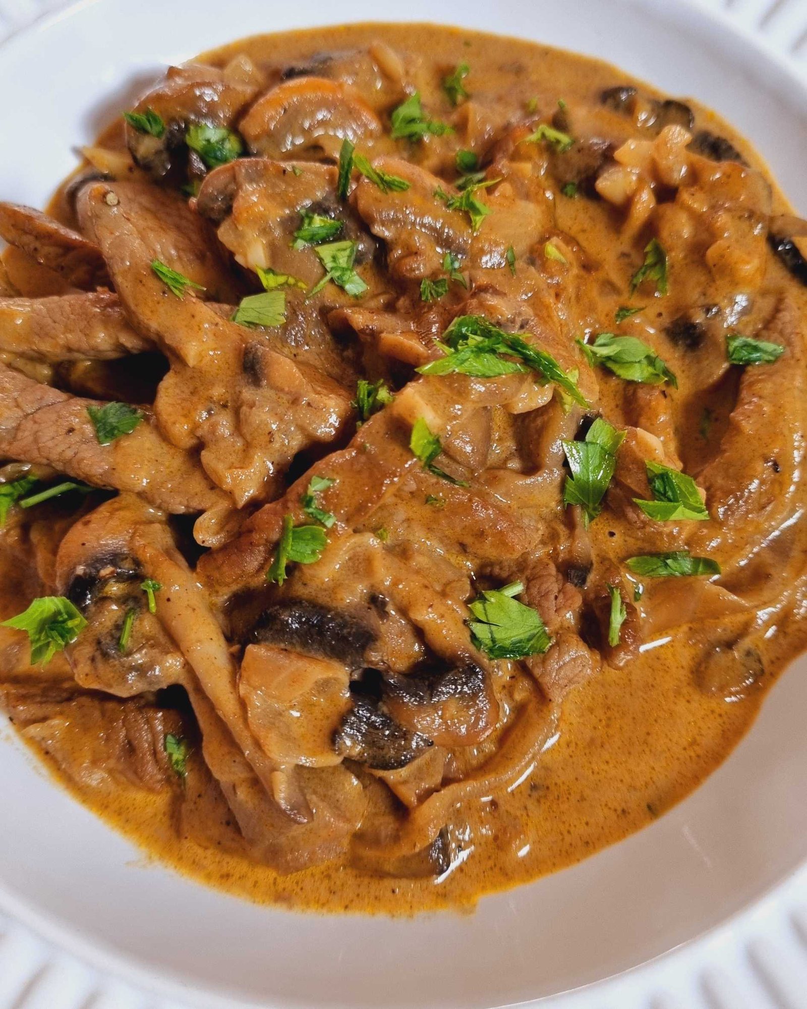 Beef Stroganoff