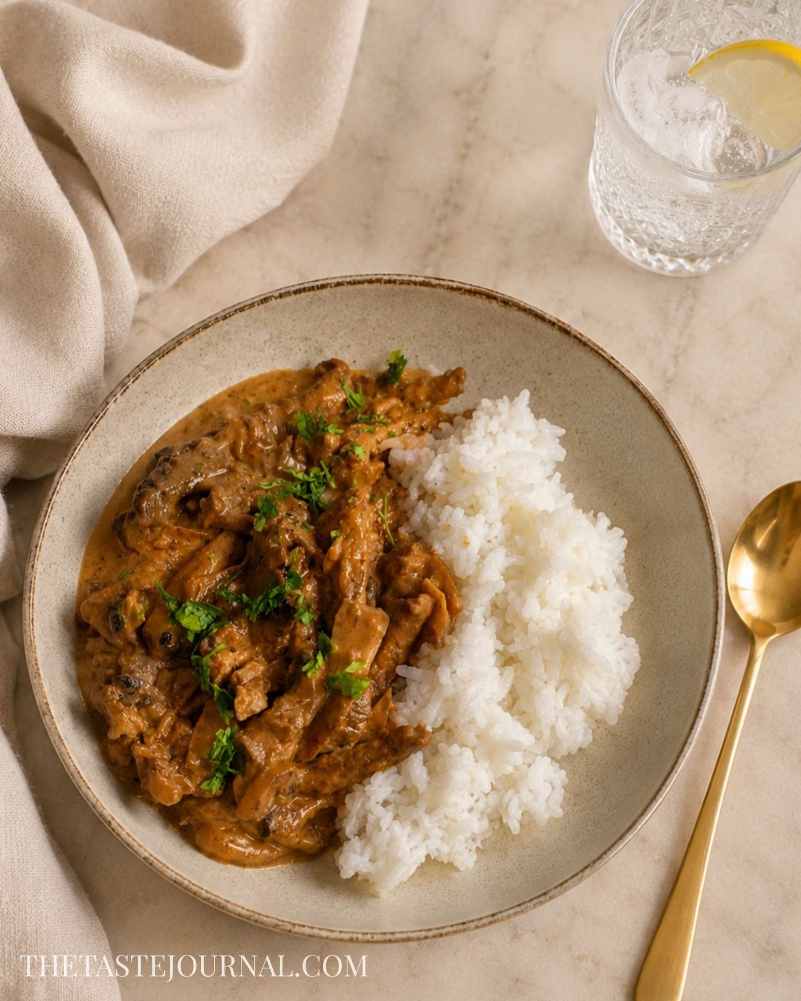 Beef Stroganoff