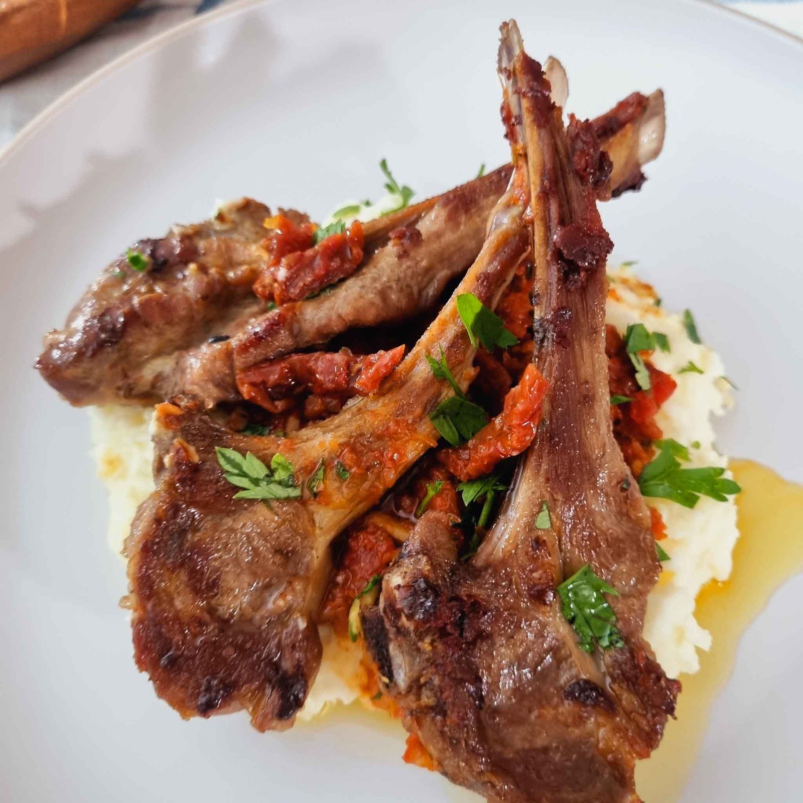 Lamb Chops with Relish