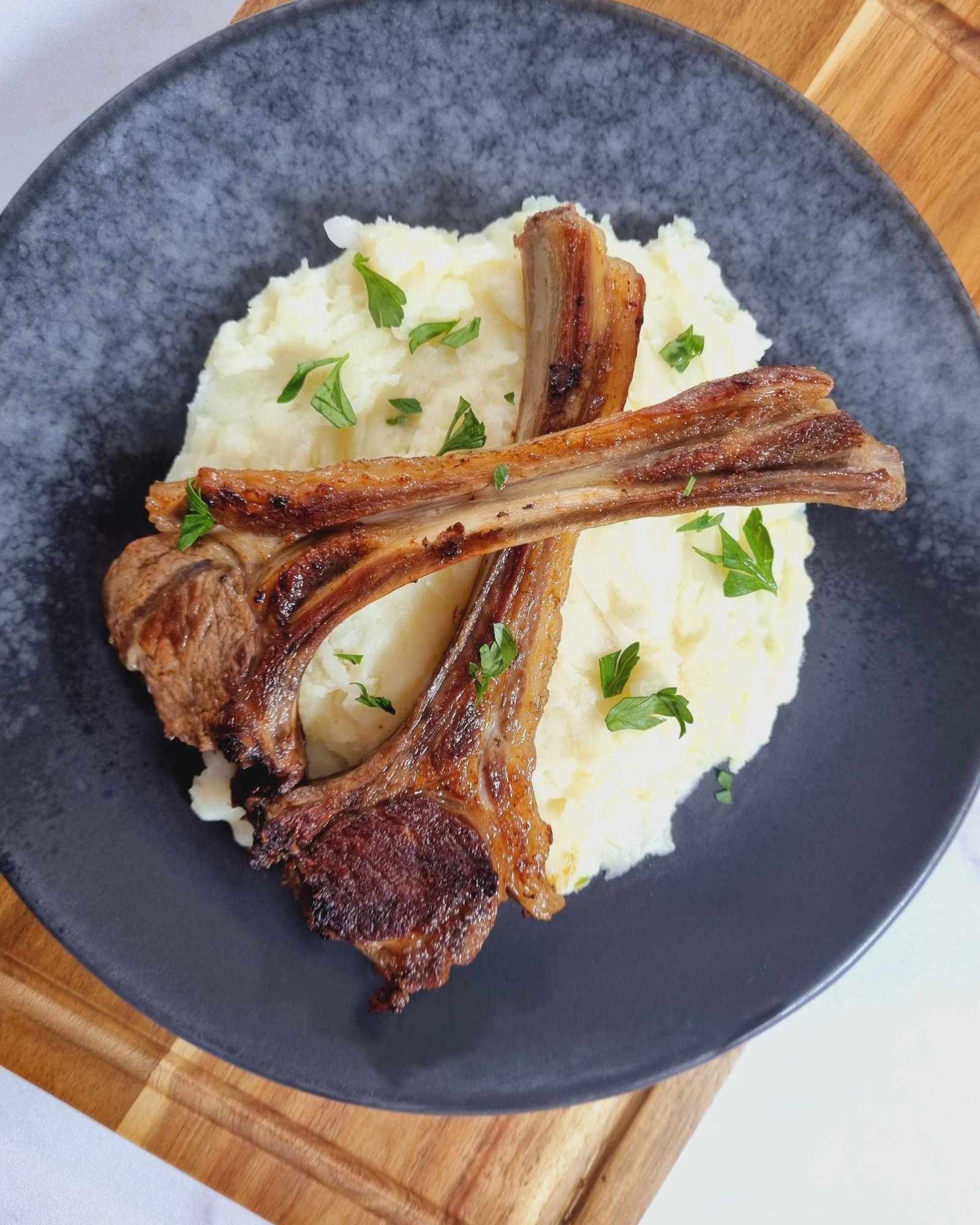 Lamb Chops with mash