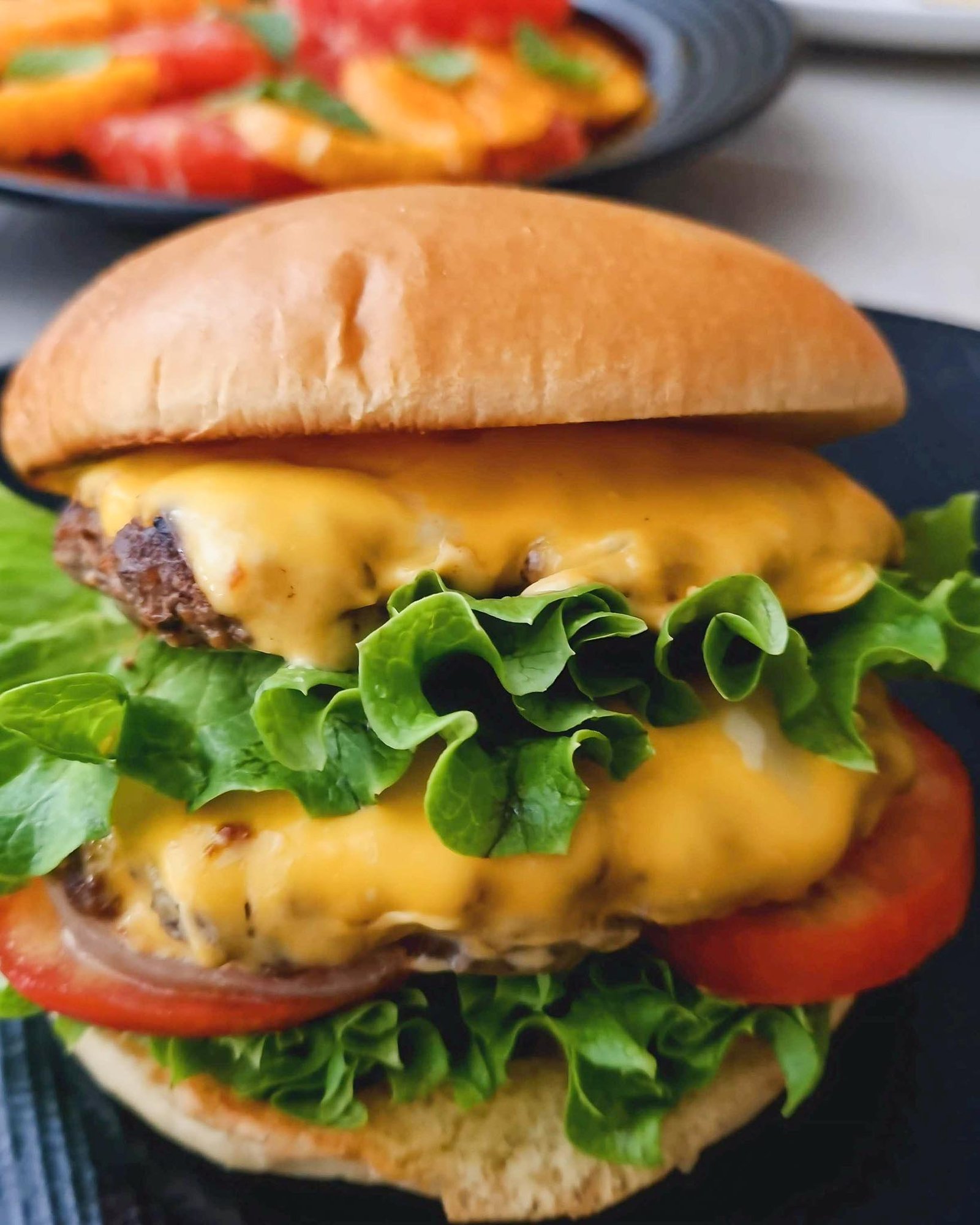 beef burgers (