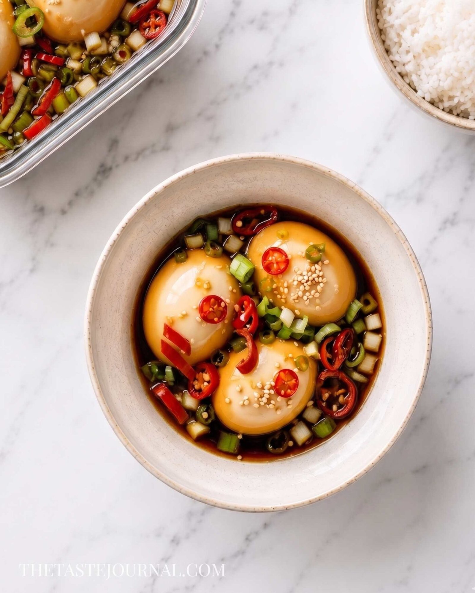 soy sauce eggs