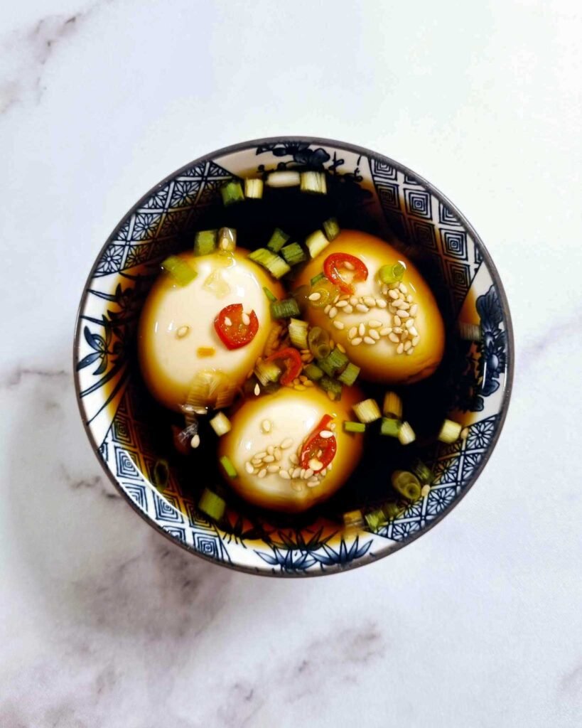 soy sauce eggs or mayak eggs