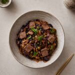 Jjapaguri with steak