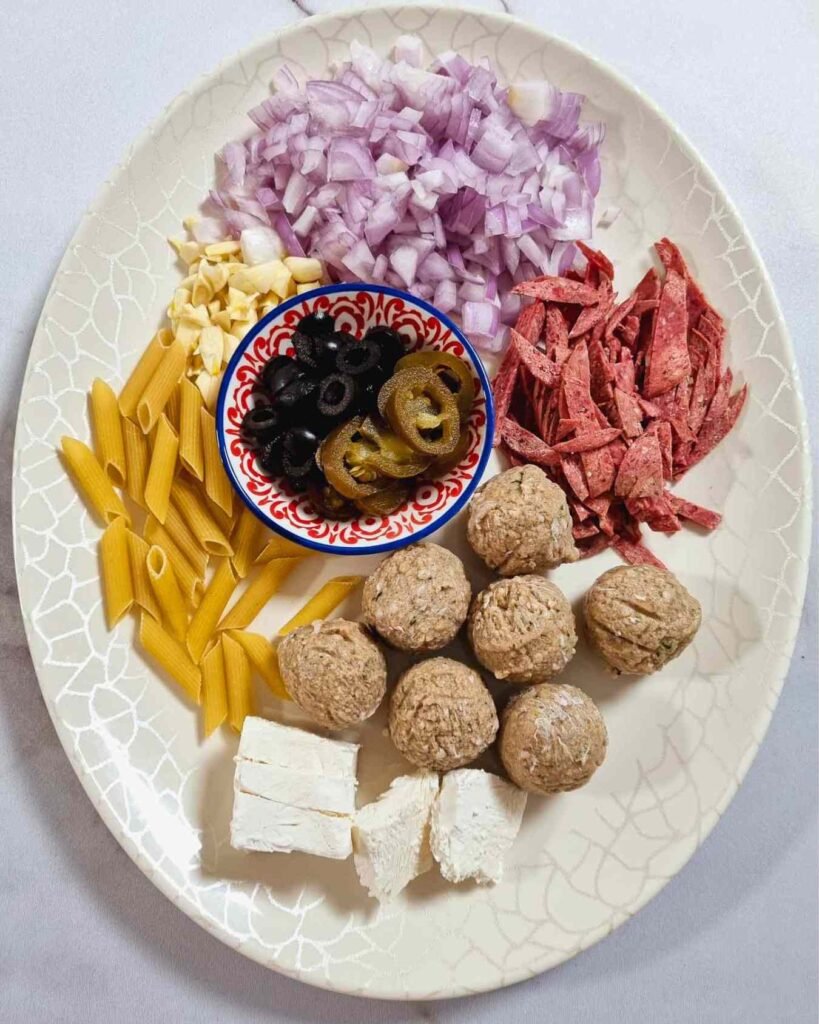ingredients for baked ziti