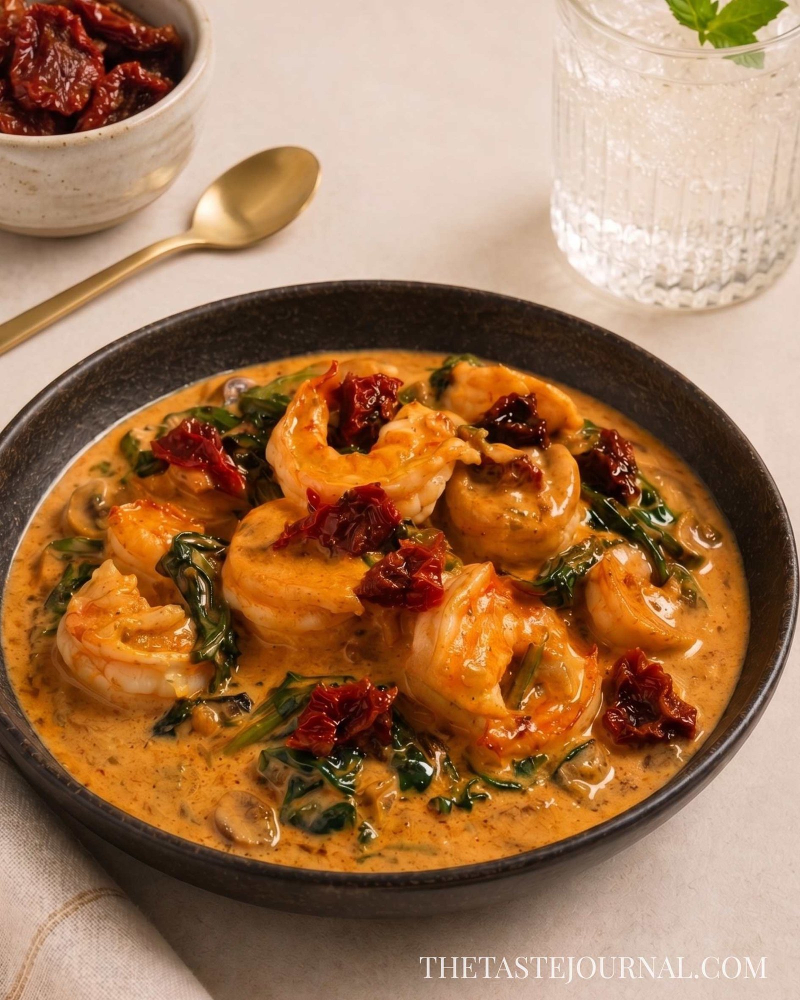 Creamy Tuscan Shrimps