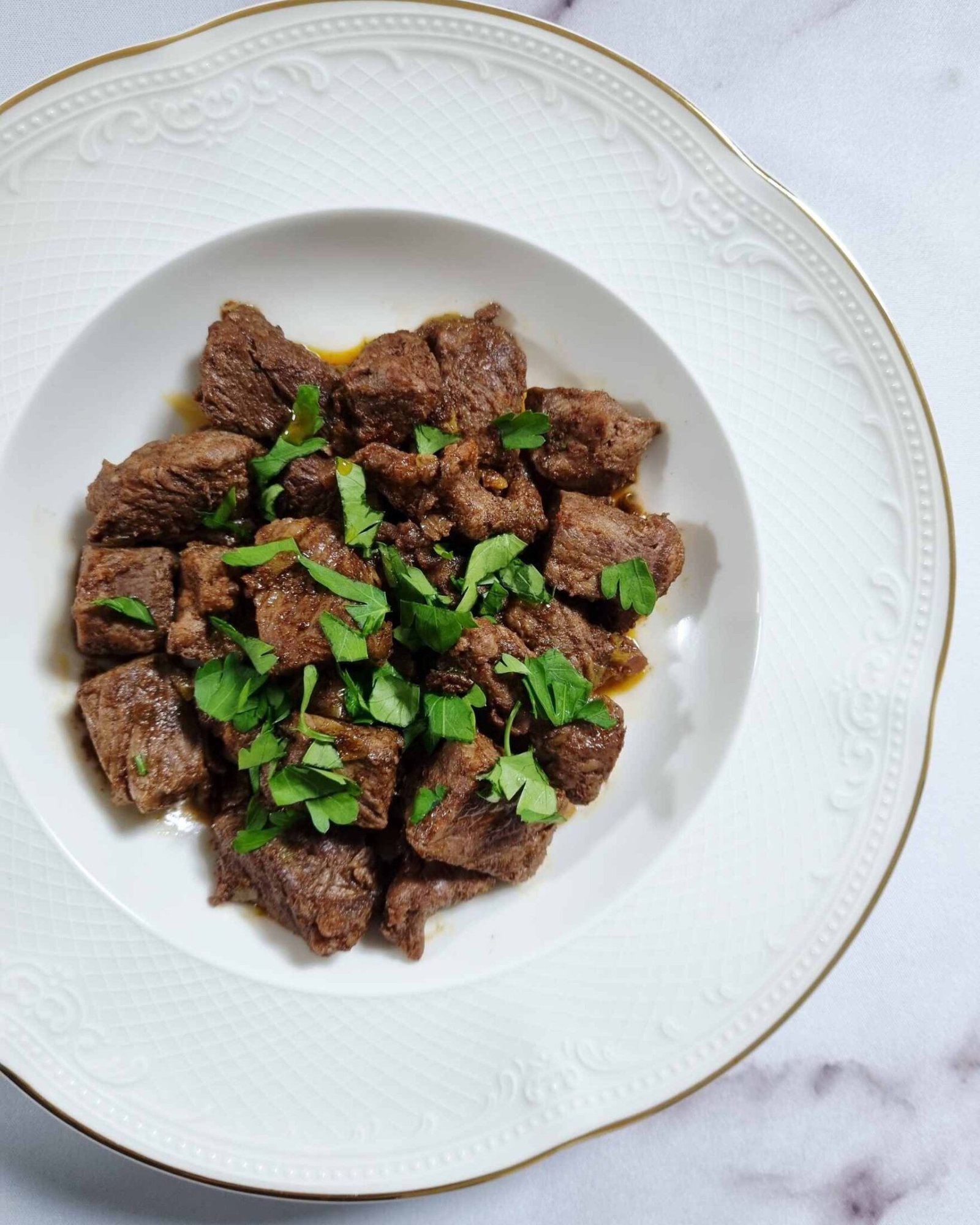 Steak Bites with Garlic