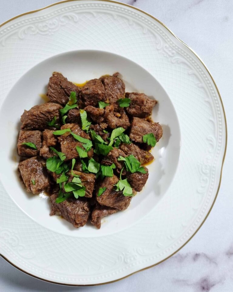 Steak Bites with Garlic