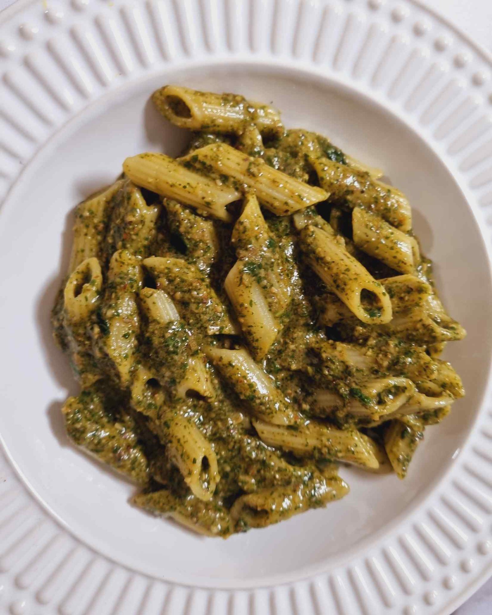 Thai Basil Pesto Pasta