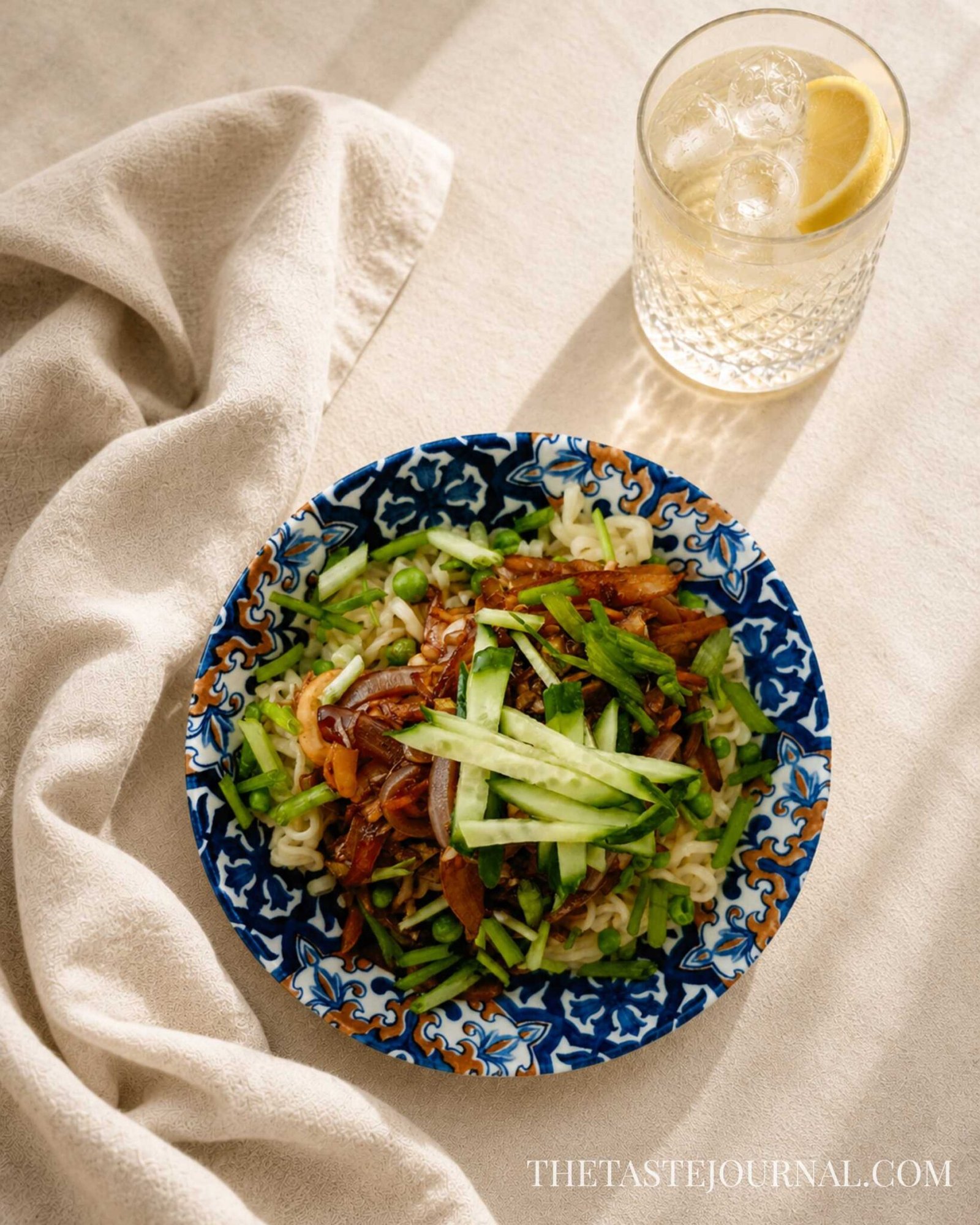 Black bean noodles 1