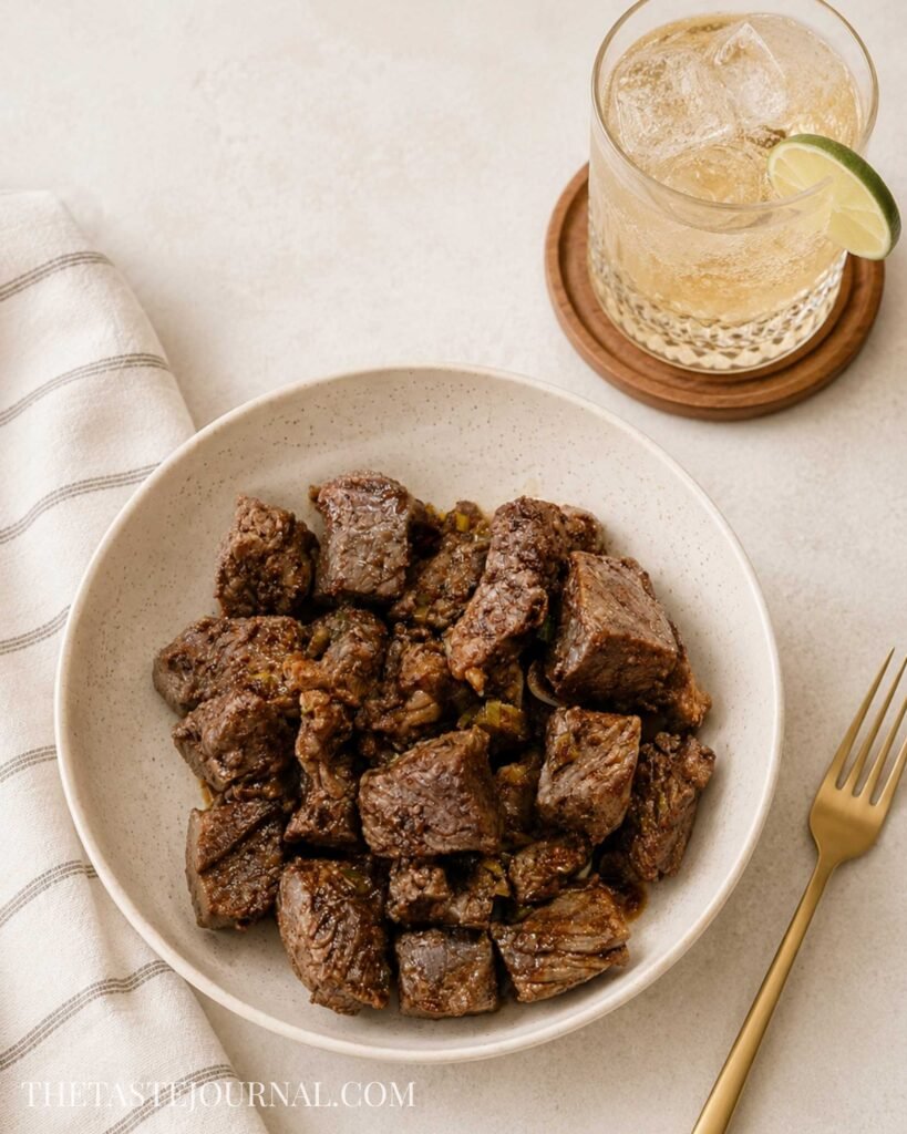 Steak Bites with Garlic Butter