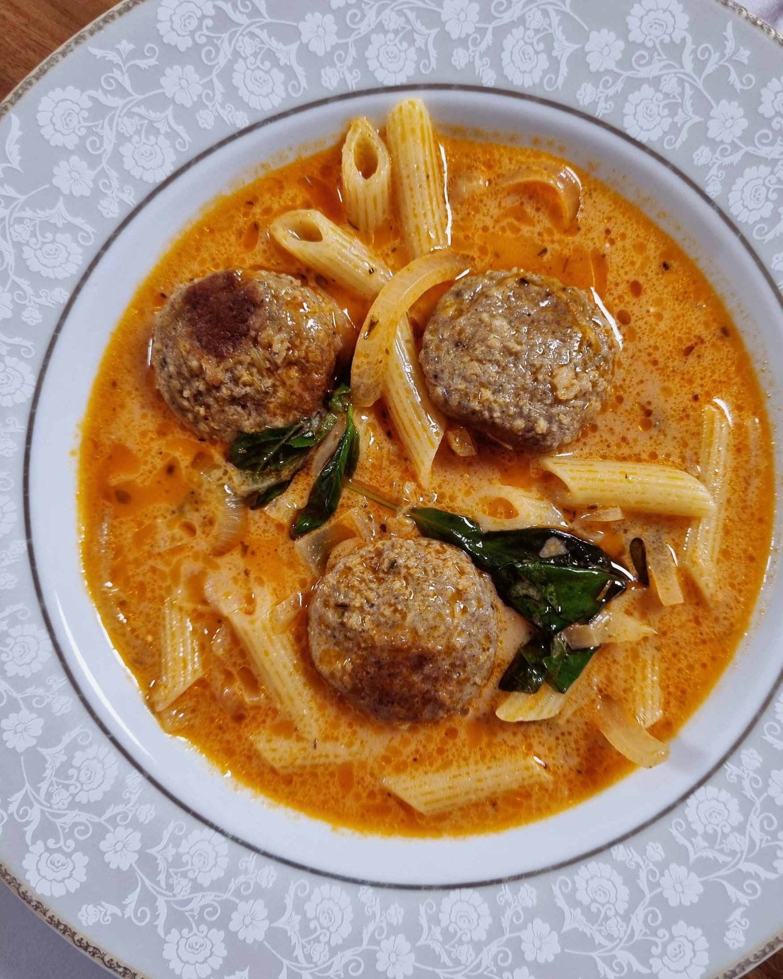 Italian Meatball Soup