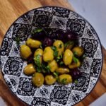Marinated Olives with garlic