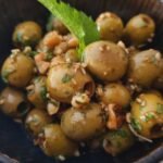 Marinated olives