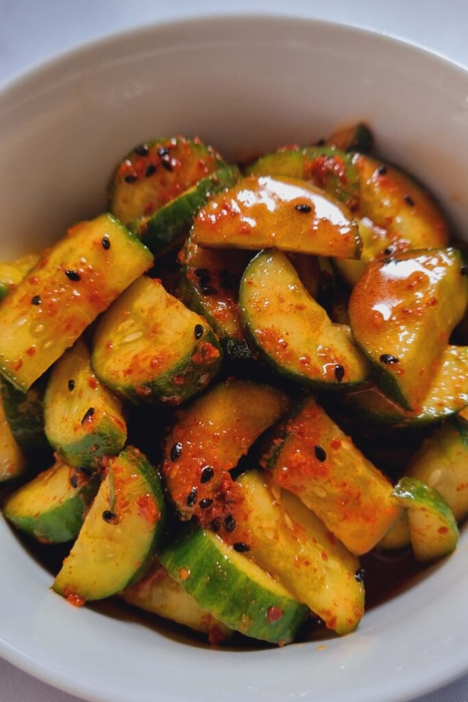 asian cucumber salad (