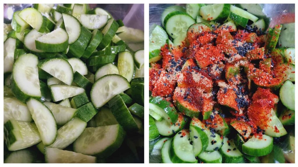asian cucumber salad instructions