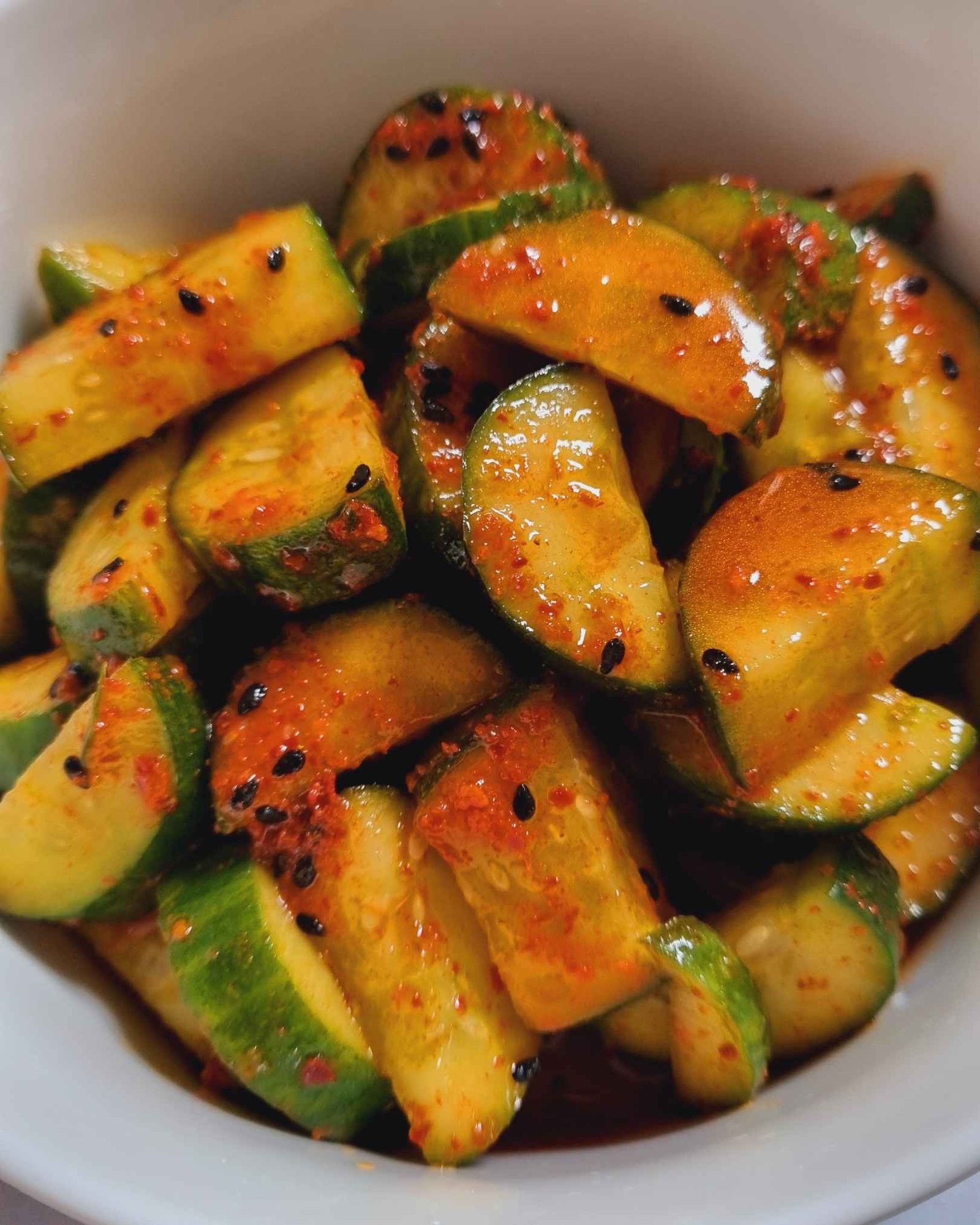 Asian cucumber salad