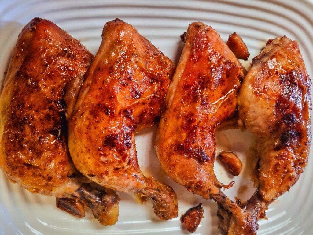 baked chicken leg quarters - baked chicken leg quarters