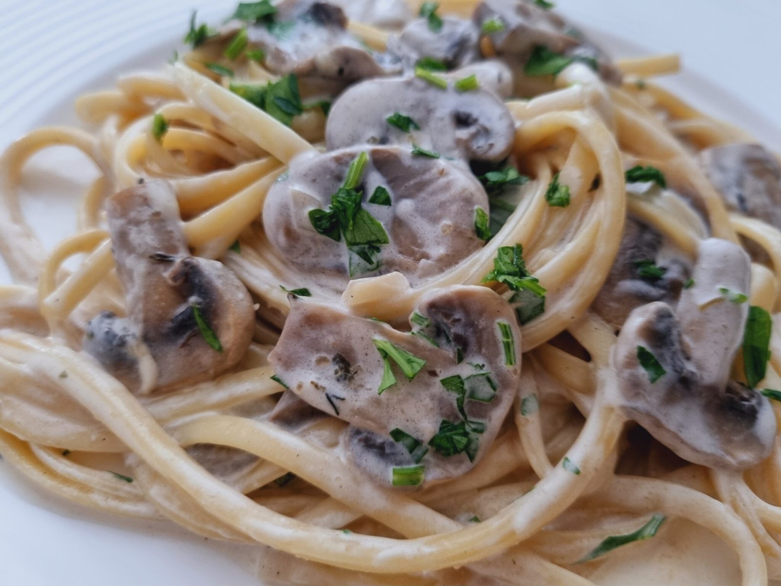 mushroom pasta