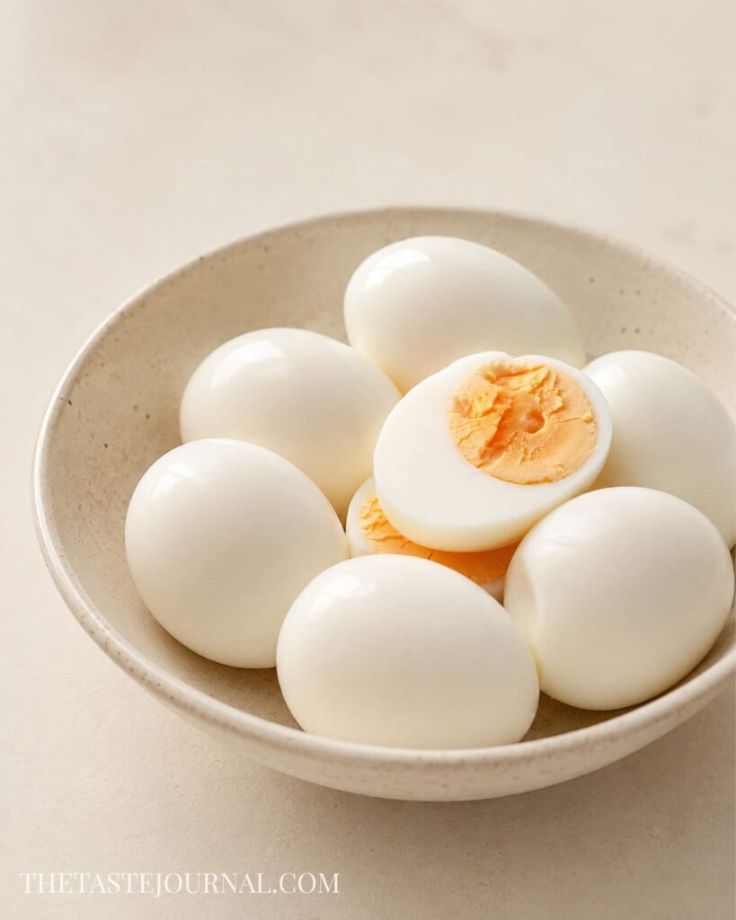 Hard boiled Eggs
