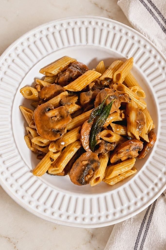 Creamy Mushroom pasta