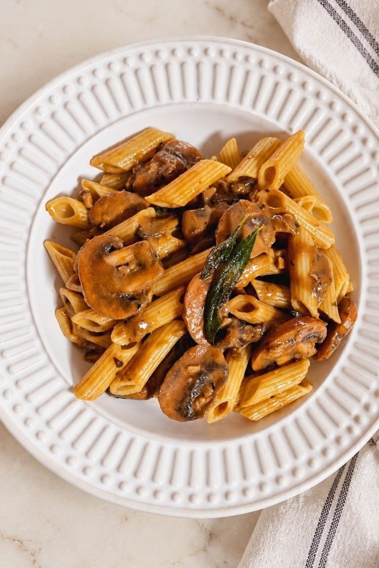 Creamy Mushroom pasta