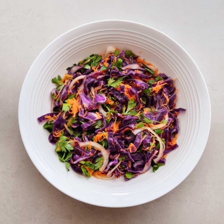 Red Cabbage & Carrot Slaw
