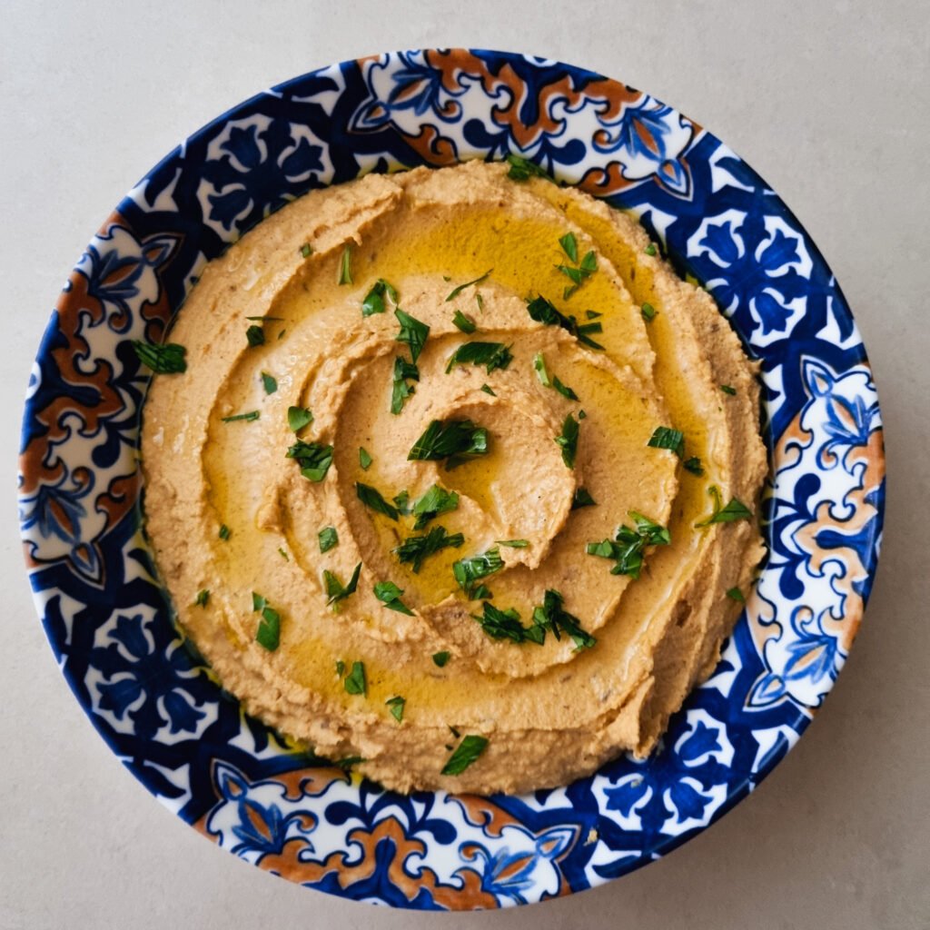 smoked paprika hummus
