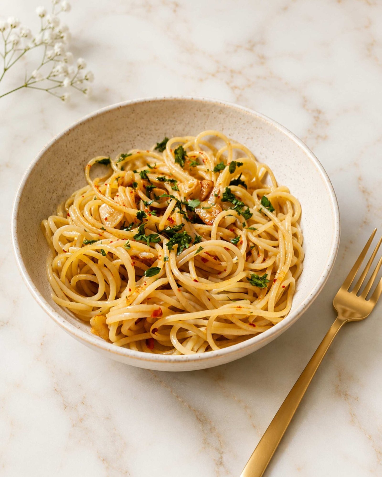 Spaghetti aglio e olio