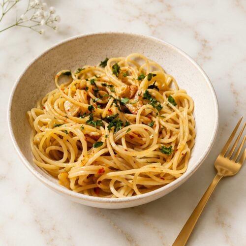 Spaghetti aglio e olio