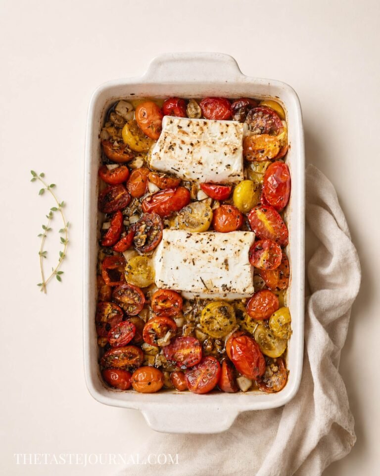 Baked Feta cheese Pasta