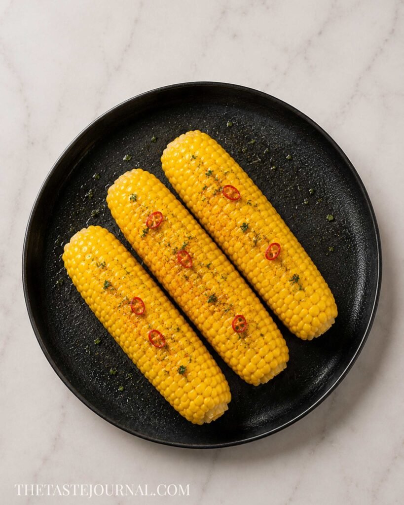Boiled Corn on Cob