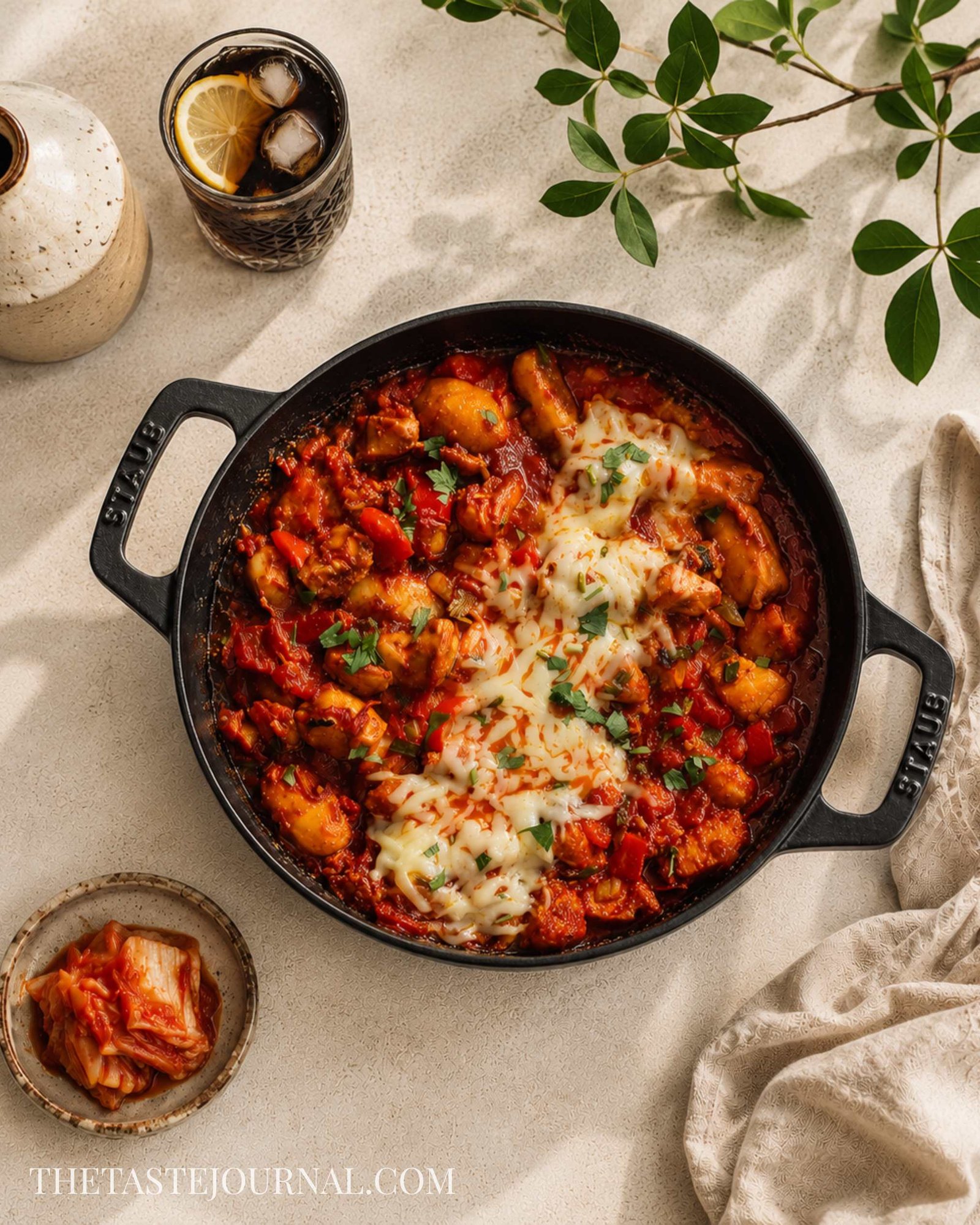 cheesy dakgalbi