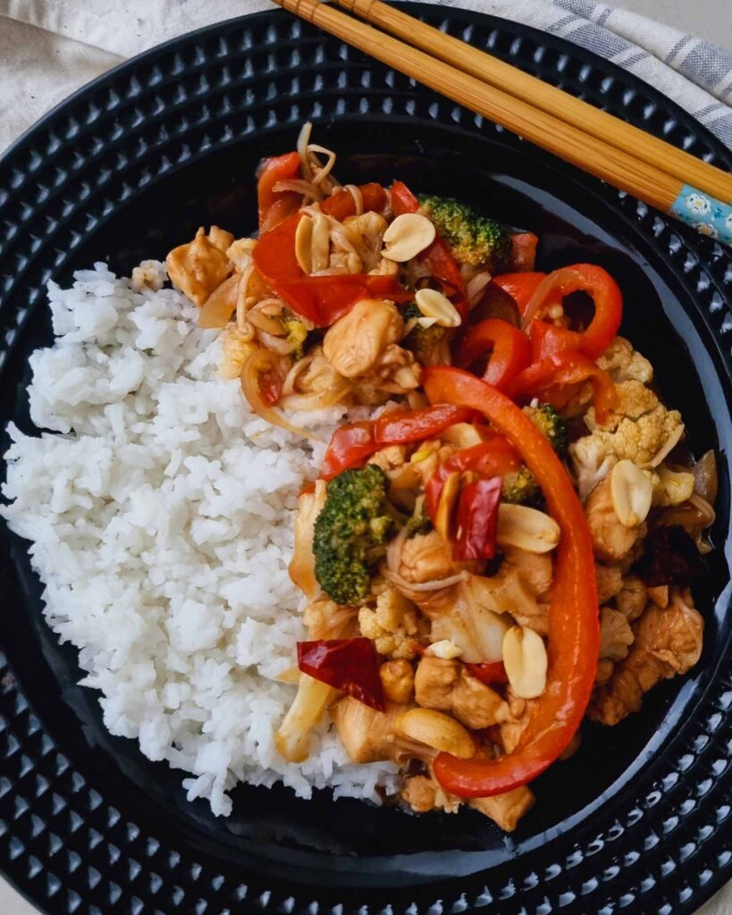 Kung pao cauliflower