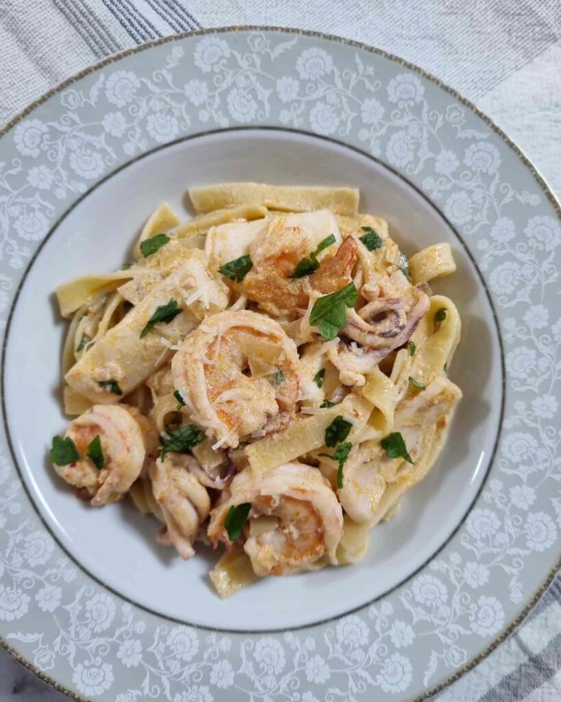 Creamy Seafood Pasta