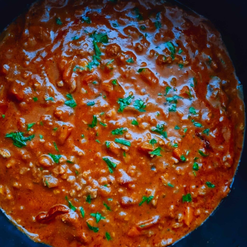 Bolognese sauce