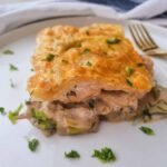 chicken and mushroom pie