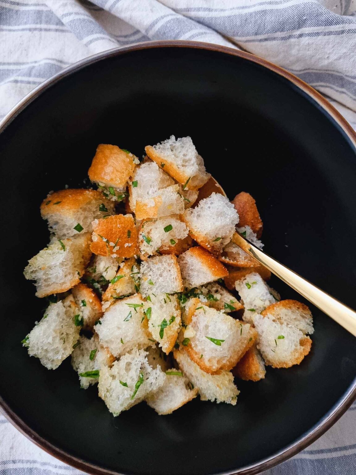Parmesan & Parsley Croutons