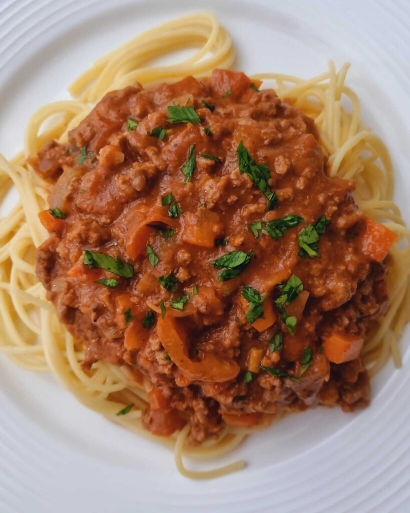 spaghetti bolognese 