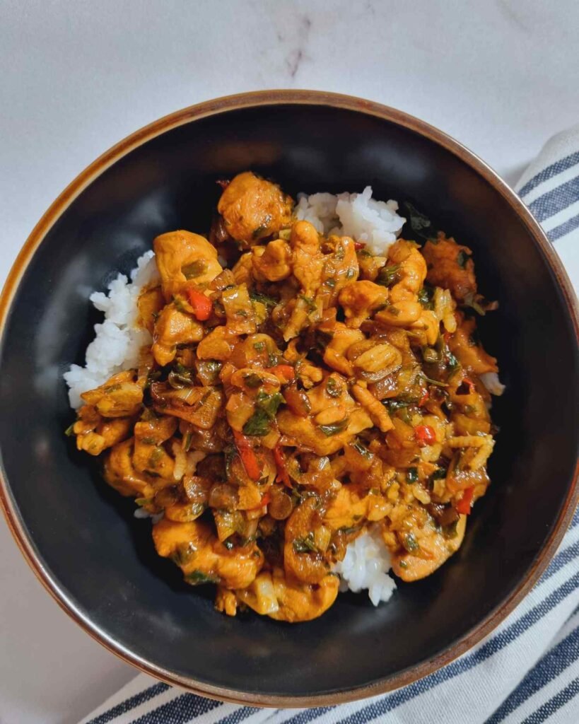 Thai basil chicken