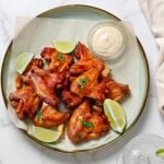 Baked chicken wings